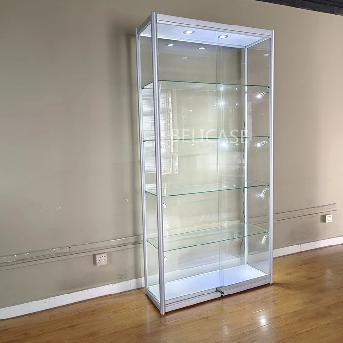 Tobacco Shop Glass Display Cabinet